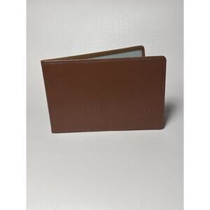 Louis Vuitton Brown Leather Card Holder – Professionally Refinished Exterior